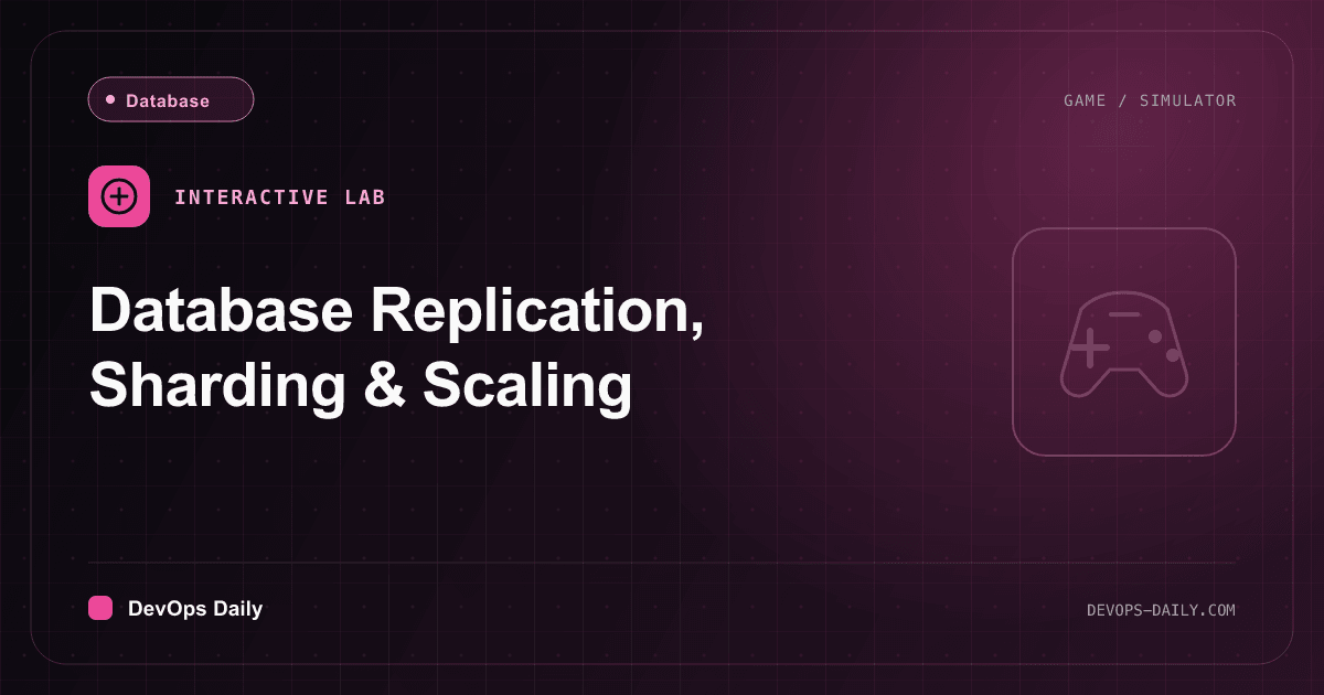 Database Replication, Sharding & Scaling